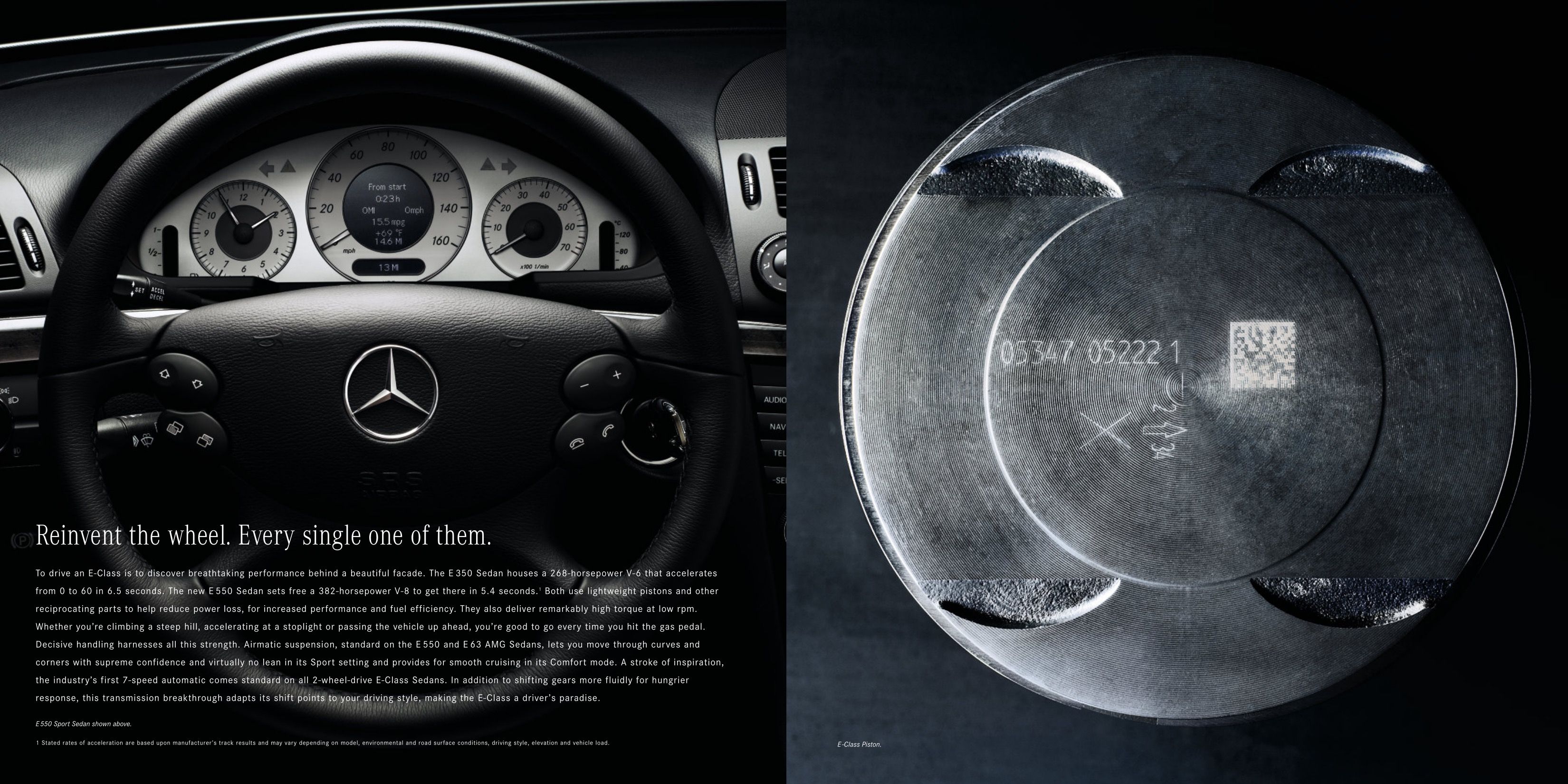 2007 Mercedes-Benz E-Class Brochure Page 20